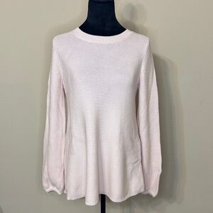 LOFT Soft Pink Women’s Crew Neck Sweater | Medium |